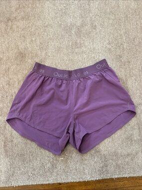 Outdoor Voices Plum Women's Athletic Shorts